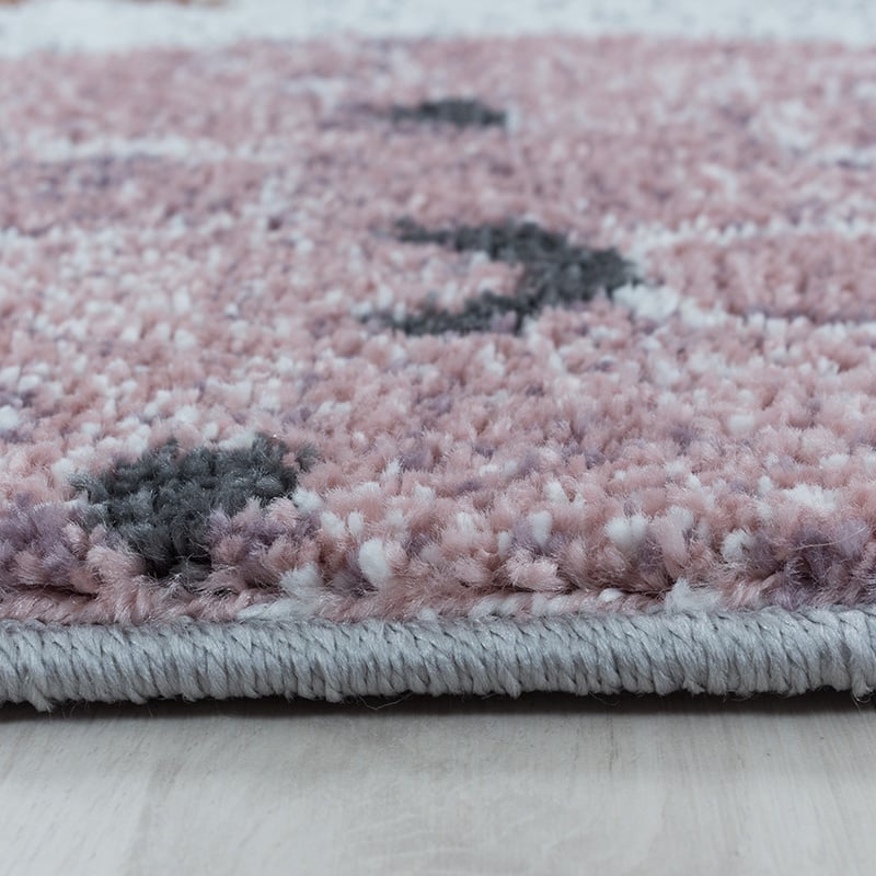 Children's Floor Rug - Fleurtje Planets White