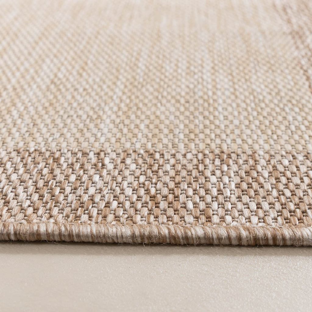 Balcony Rug - Sierra Border Cream/Beige