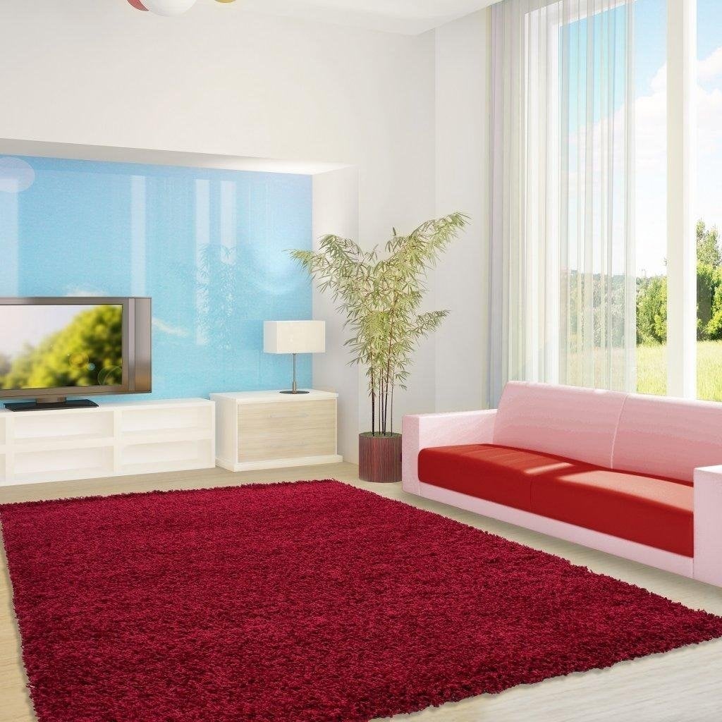 High-pile Rug - Life Red