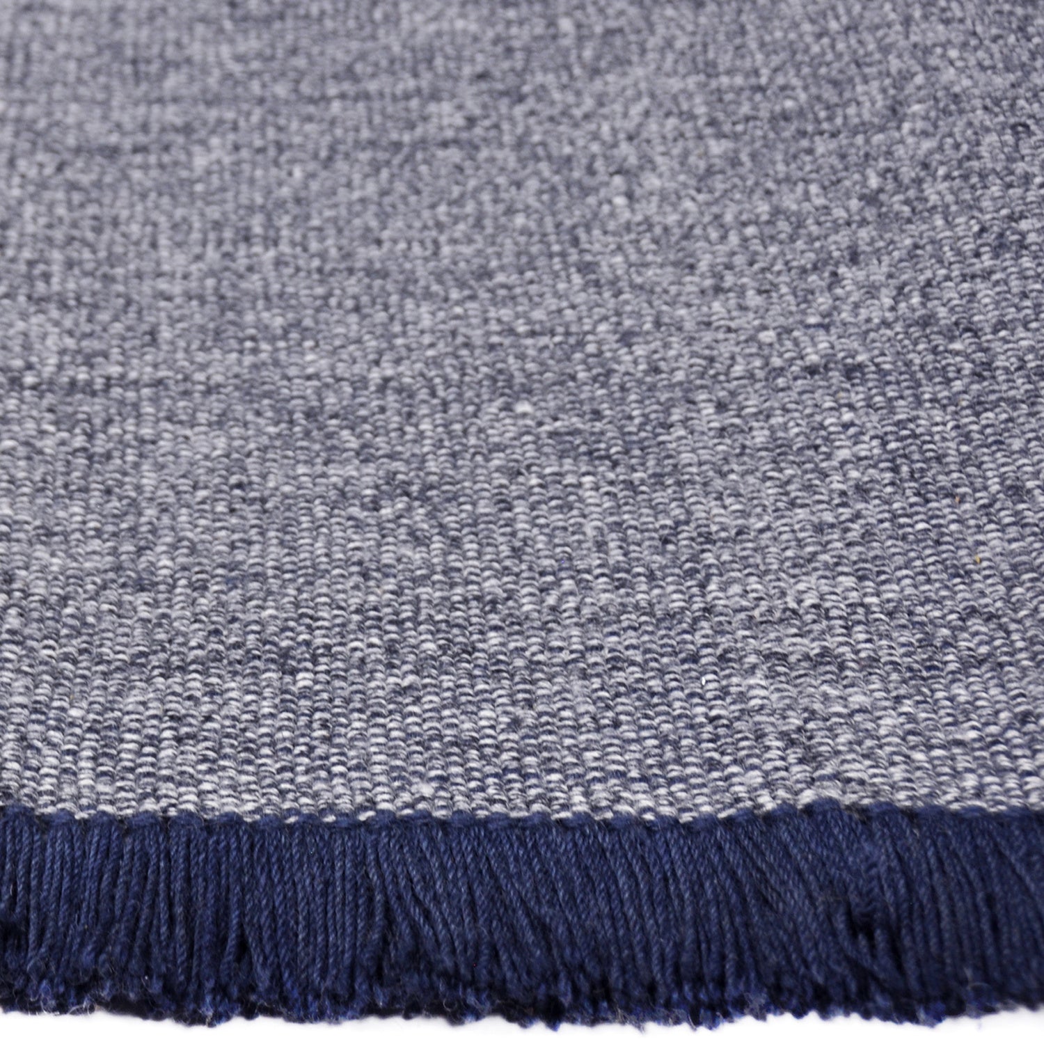 Wool floor rug - Quentin Blue
