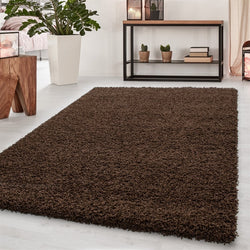 High-pile floor rug - Sade Brown