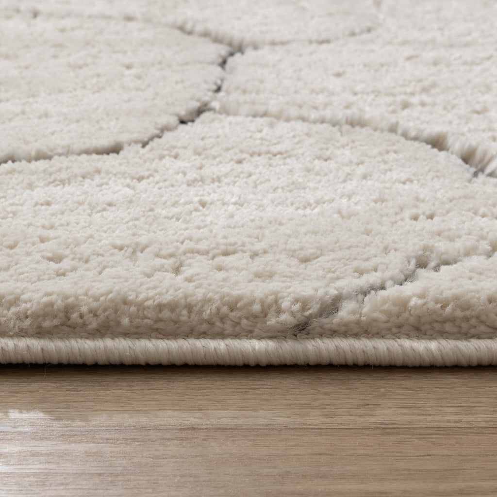 Scandinavian Rug - Yune Stone Cream/Black