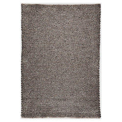 Wool floor rug - Rosemaria Taupe/Grey