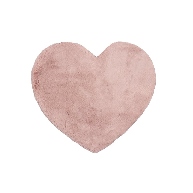 Kids Rug - Huggy Heart Pink