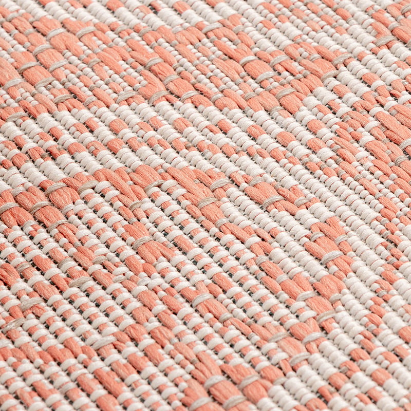 Round Outdoor Rug - Summer Oriental Pink