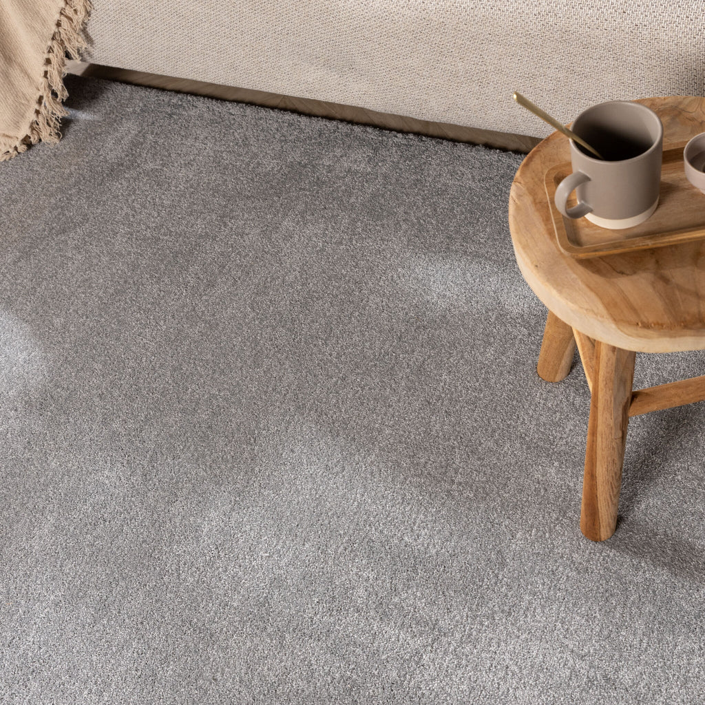 Washable Rug - Clean Light Grey