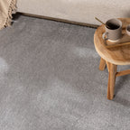 Washable Rug - Clean Light Grey