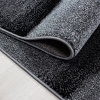 Modern Floor Rug - Lucca Black