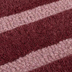 Graphic floor rug - Silco Ombre Red