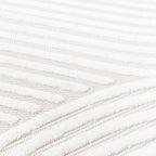 Modern Rug - Nori Curves White