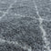 Round Berber Rug - Agadir Lines Grey/Cream