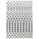 Scandinavian Floor Rug - Pitea Knot Grey/Cream