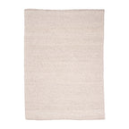 Wool Rug - Brilliant Cream/White