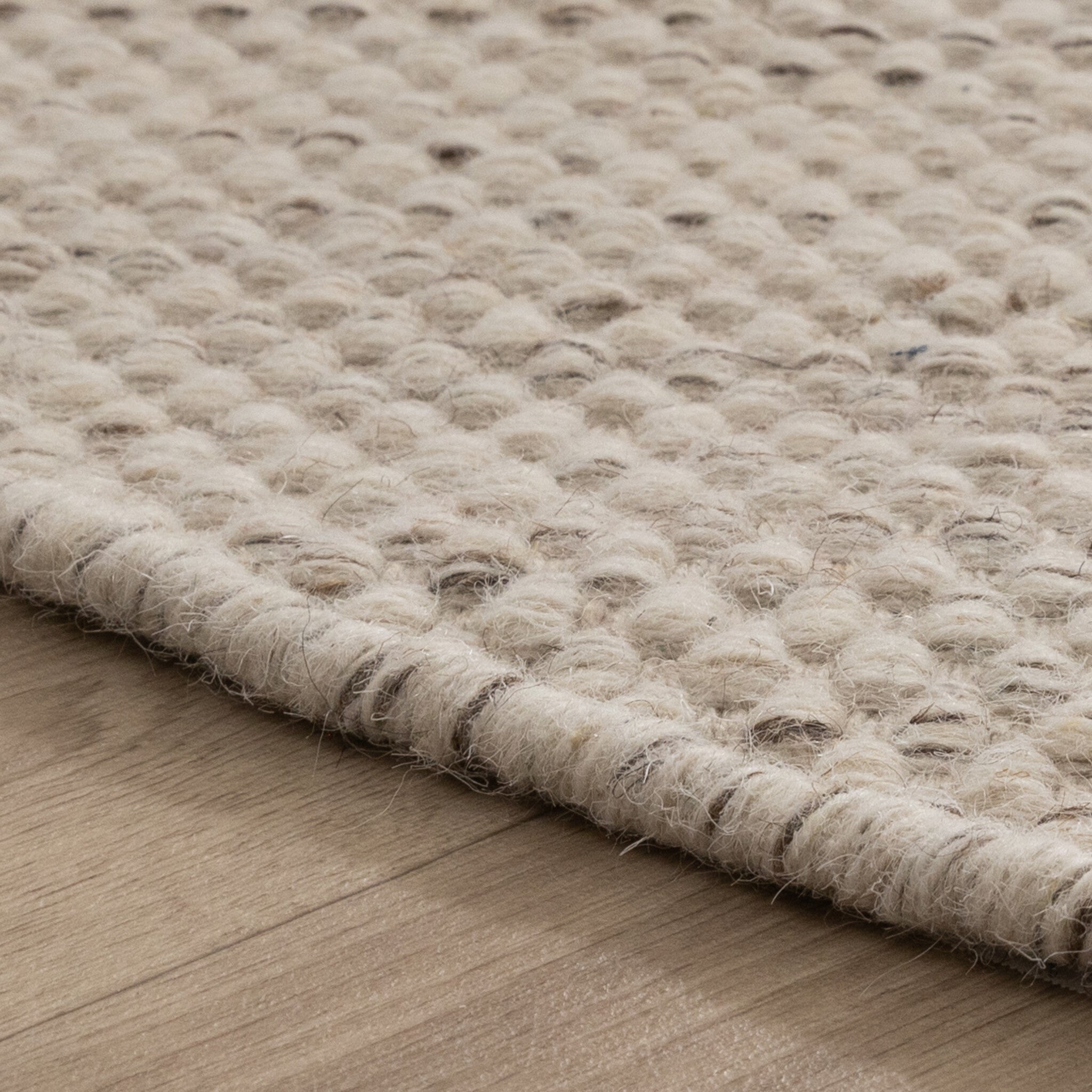Round Wool Rug - Bliss Beige/Blended