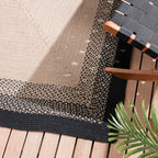 Indoor Outdoor Rug - Florence Black