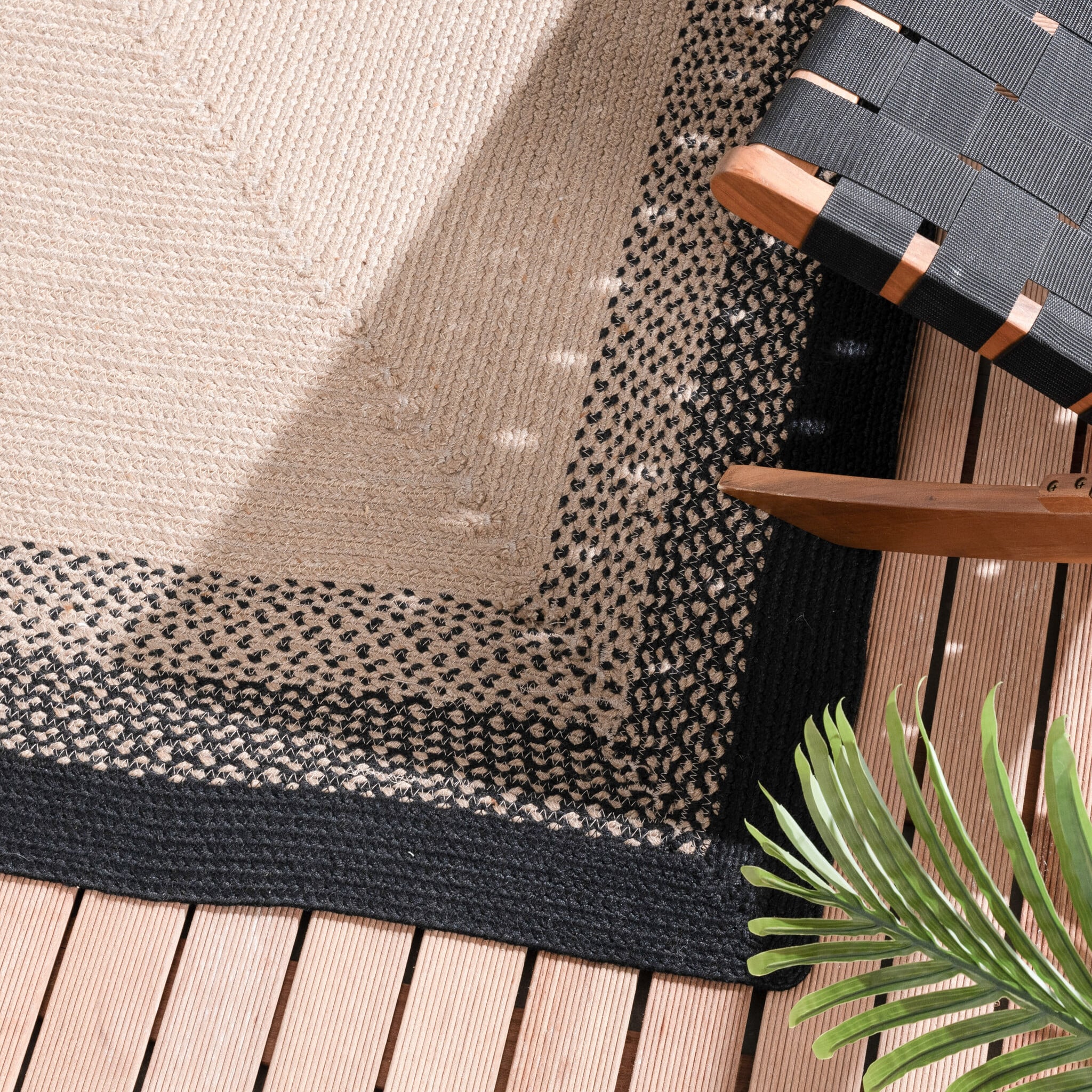 Indoor Outdoor Rug - Florence Black