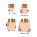 Square Play Mat - Jip Taupe