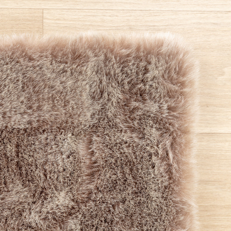 Soft High-Pile Rug - Flare Taupe