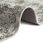 Vintage floor rug - Pleasure Green/Black Vertou