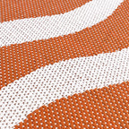 Outdoor Rug - Summer Waves Terracotta