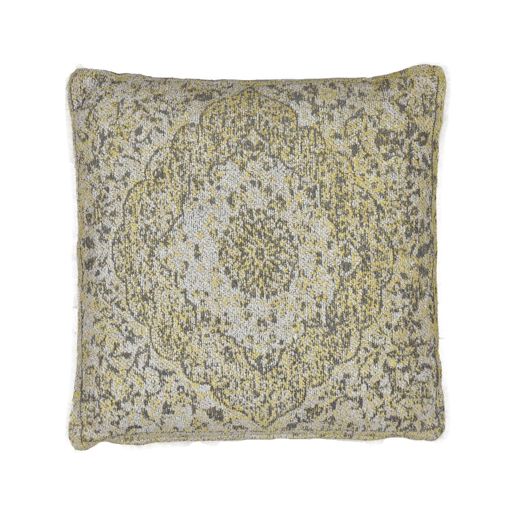 Vintage Cushion - Therese Yellow/Gray