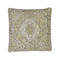 Vintage Cushion - Therese Yellow/Gray