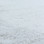High-pile floor rug - Fuzzy White