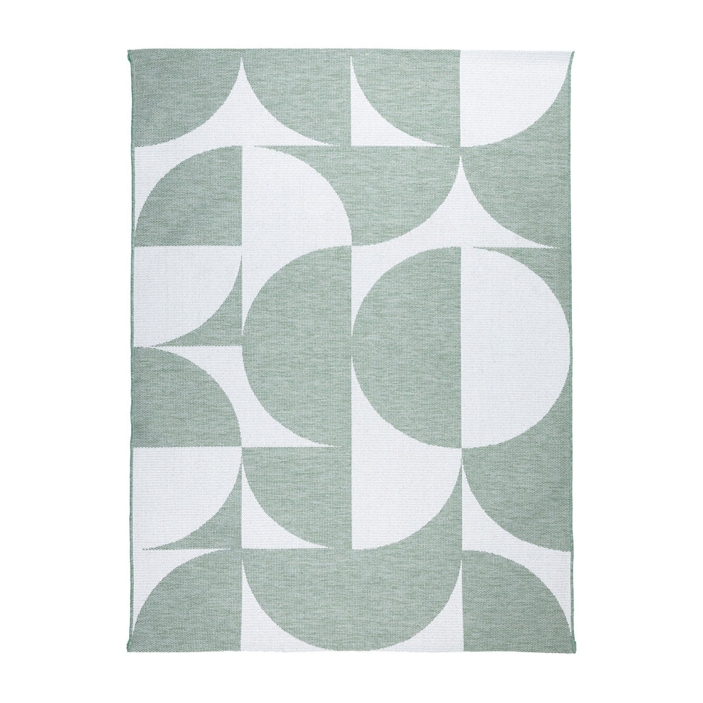 Outdoor Rug - Summer Shapes Green