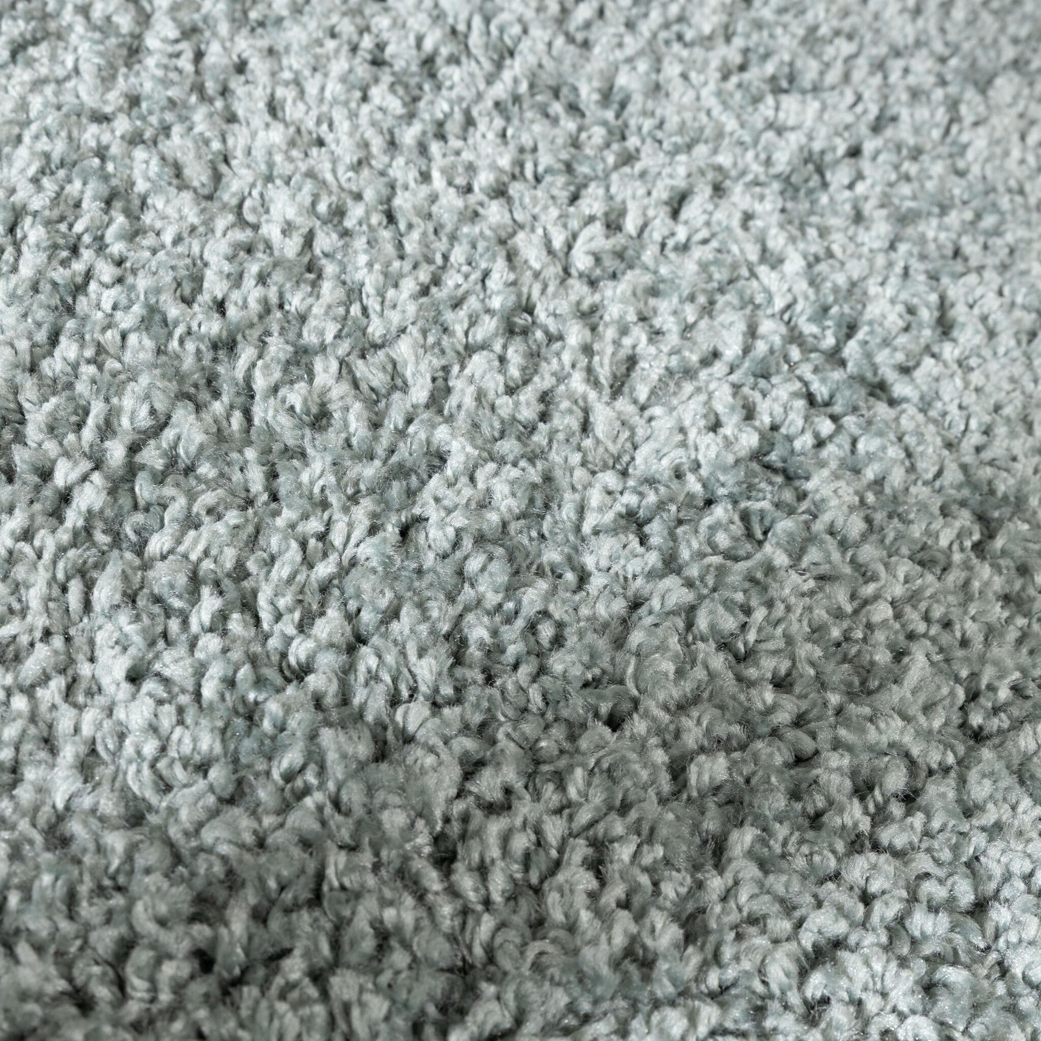 Round High-Pile Rug – Wish Blue/Green