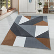 Modern floor rug - Optimism Design Brown/Gray