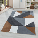 Modern floor rug - Optimism Design Brown/Gray