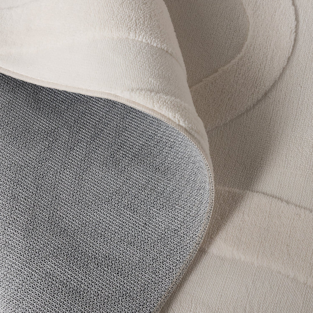 Scandinavian Rug - Charm Shapes White