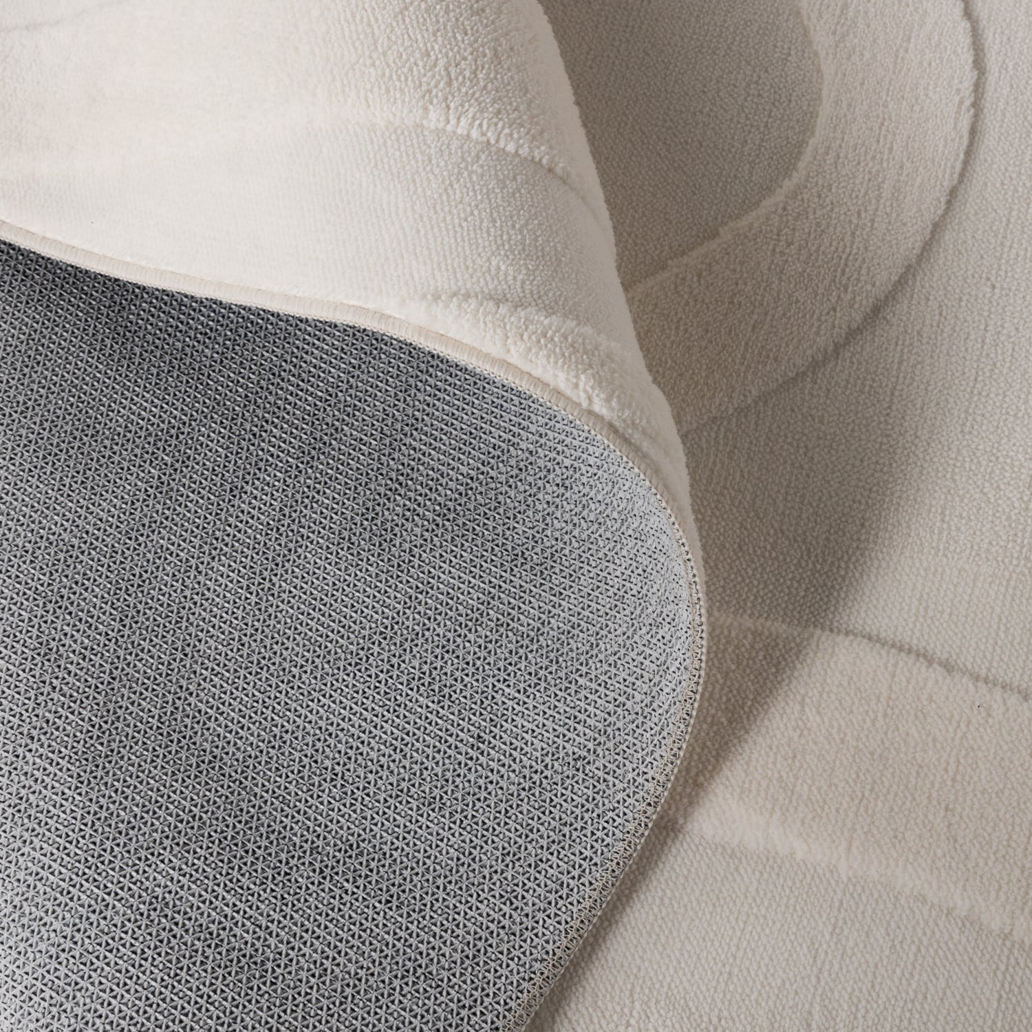 Scandinavian Rug - Charm Shapes White