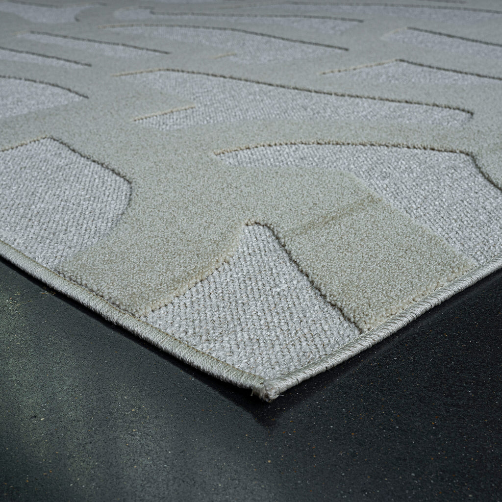 Modern floor rug - Thor Light Grey 6161