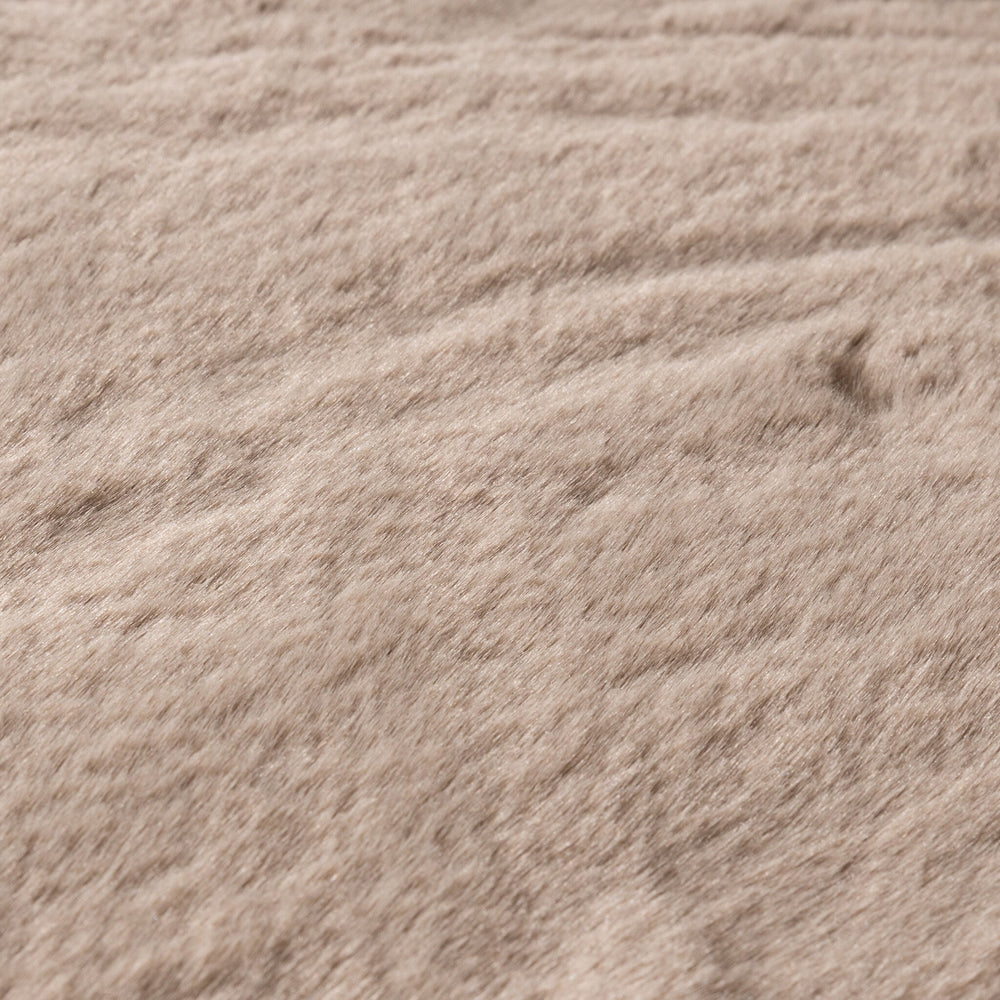 Soft High Pile Rug - Comfy Supreme Wavy Taupe