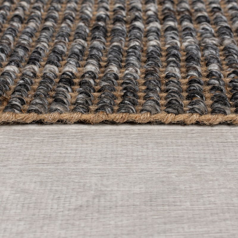 Jute Runner - Motto Ombre Grey
