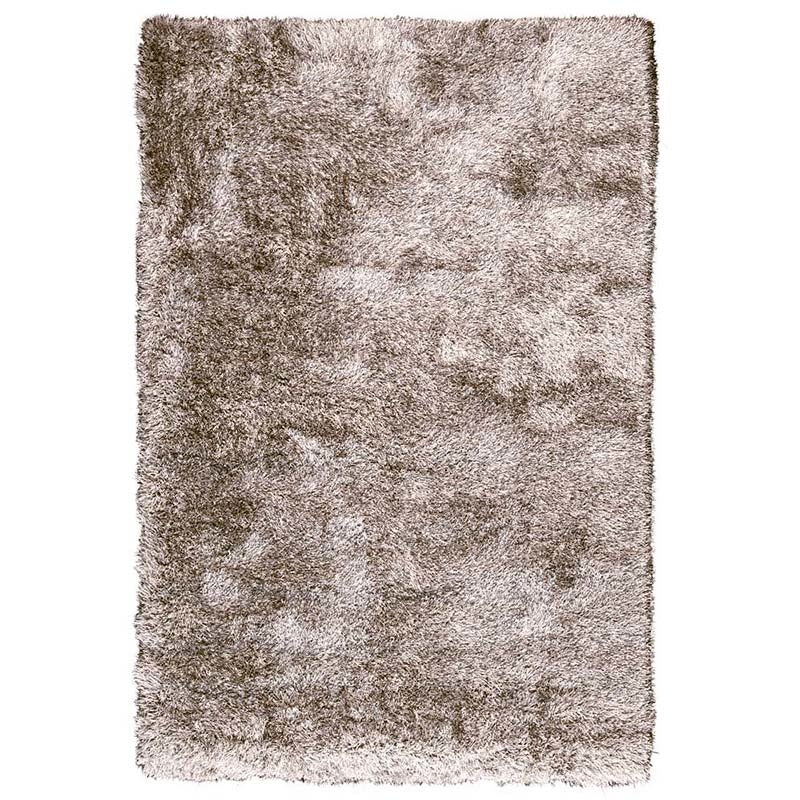 High-Pile Floor Rug - Love Shaggy Beige
