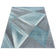 Modern Floor Rug - Brick Blue 1130
