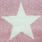 Round children's floor rug - Ava Multi/Pink