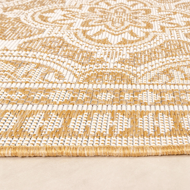 Outdoor Rug - Summer Oriental Yellow
