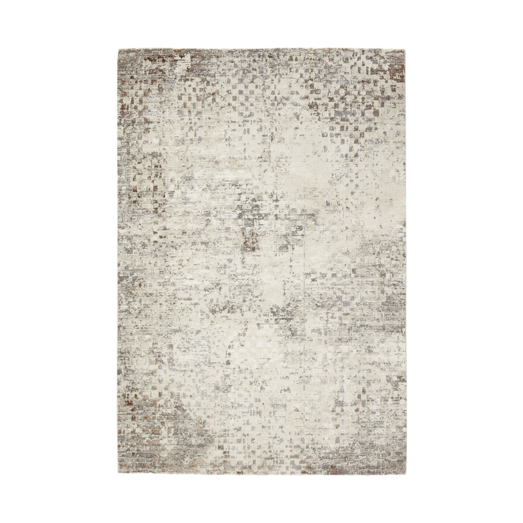 Low-pile floor rug - Ghazi Brown/Cream 3600