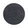 Round shaggy floor rug - Farenzo Grey