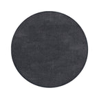 Round shaggy floor rug - Farenzo Grey