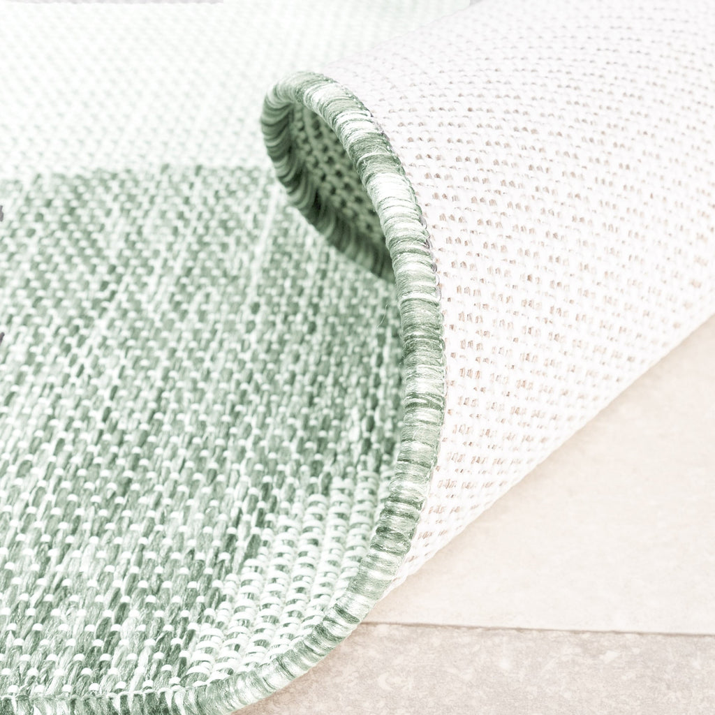 Outdoor Rug - Summer Swirl Green