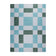 Retro Indoor Outdoor Rug - Pop Cubes Green