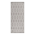 Jute Balcony Rug - Aruba Pattern Grey