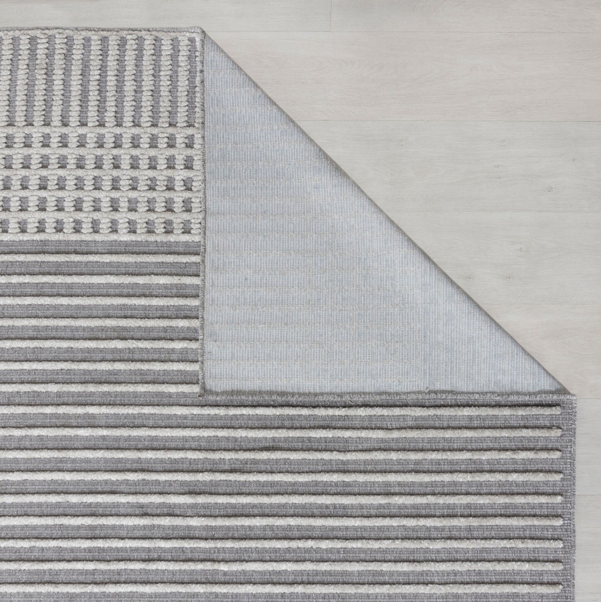 Washable runner - Elto Stripe Grey