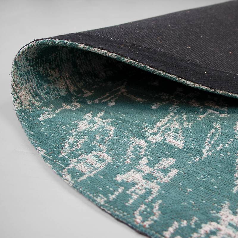 Round Patchwork Rug - Dreams Mint