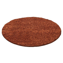 Round High Pile Floor Rug - Life Terra