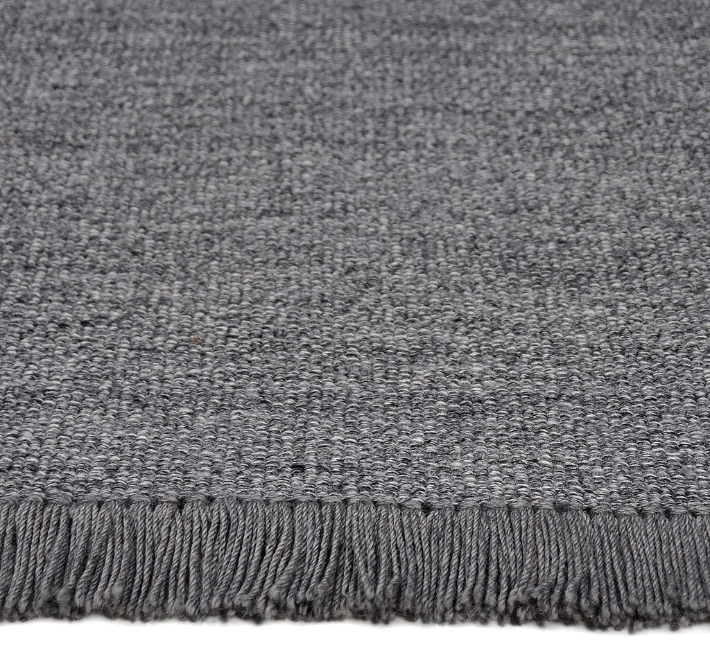 Wool floor rug - Quentin Grey